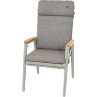 Siena Garden Cortina Move Gartensessel 60,5 x 63 x 108 cm grau/taupe 1 St.
