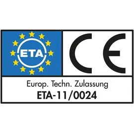 Eurotec Pfostenverbinderschraube 8x 50 ISR 40