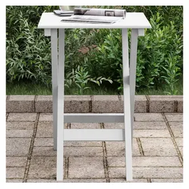vidaXL Beistelltisch Klappbar 0 x 0 x 0 cm Weiß