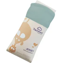 Träumeland Spannbettlaken Jersey 70 x 140 cm blau