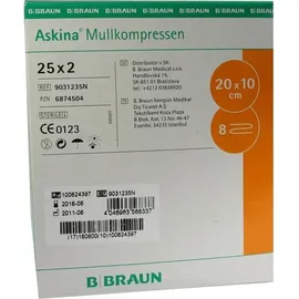 B. Braun Mullkompressen 10 x 20 cm 50 St.