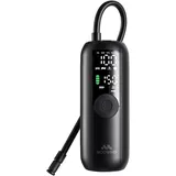 Woowind Luftkompressor LP1 Elektrische Fahrradpumpe 150PSI/10,3Bar mit LCD-Display/LED-Licht