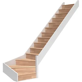DOLLE Raumspartreppe Paris 1⁄4 gewendelt  Holz