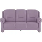 meinSofa Couch Mikrofaser 3-Sitzer Lila