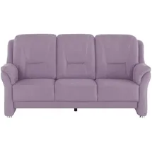 meinSofa Couch Mikrofaser 3-Sitzer Lila