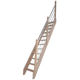 starwood treppen Raumspartreppe 60 cm Eichenholz
