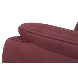Hukla Relaxsessel Pascal Mikrofaser 77 x 102 x 90 cm Rot elektrisch