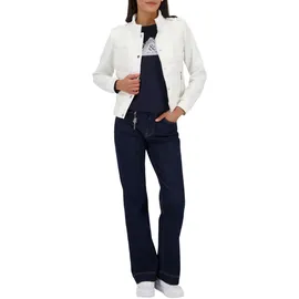 Monari Steppjacke mit Neopren-Details Weiß 40