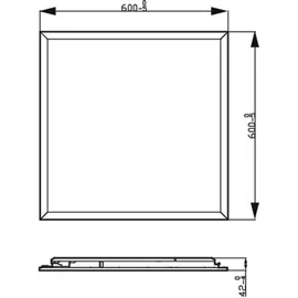 Philips Touch LED Deckenleuchte quadratisch, 8719514326705,