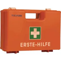 tecwerk Erste Hilfe Koffer BAUBRANCHE B260xH170xT110ca.mm orange TECWERK
