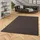 Snapstyle Sisal Natur Teppich, Klassisch Schwarz, 140x200 cm,