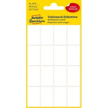 Avery Zweckform Etiketten 3074 Weiß 29,0 x 18,0 mm 6 Blatt 96 St.