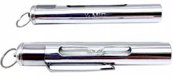 EDLICH & HABEL Pulssanduhr für 1/4 Min.-Messung mit Ansteckclip EDHA10583 , 1 Packung = 10 Sanduhren, Farbe: silber