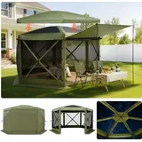Vevor Pop-up-Pavillon 3 x 3 m Grün