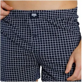 CECEBA Boxershorts Daytona blau M 2er Pack
