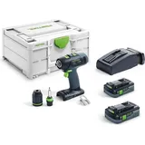 Festool C 18 HPC 4,0 I-Plus inkl. 2 x 4,0 Ah + Zubehör 576435