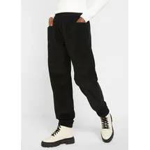 bonprix Baumwoll-Mix-Hose, schwarz, 46