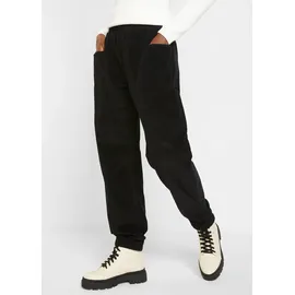 bonprix Baumwoll-Mix-Hose, schwarz, 46