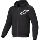 Alpinestars Chrome V2 Sport Motorrad Hoodie schwarz, XL