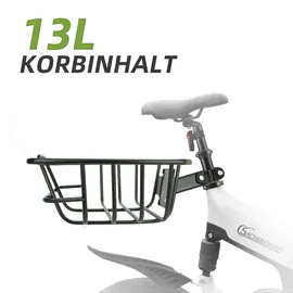 Sachsenrad Fahrradkorb Pro schwarz