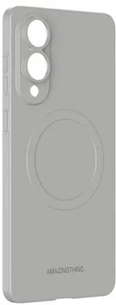 Minimal Air Case with Magnetic Ring for Samsung Galaxy S25 Edge - Gray