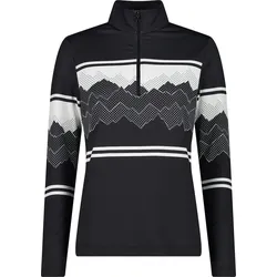 CMP Woman Sweat nero-bianco (27ZS) 46