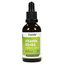 CASIDA Vitamin D3+K2 Tropfen