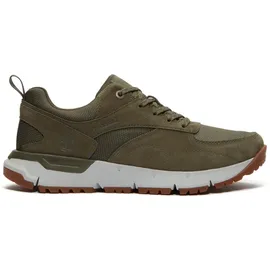 Timberland Voyager Park Low LACE UP Sneaker dk Green Mesh 11