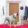 ELRO ARD51 Elektronischer Wachhund mit realistischem 3D-Hundesound - Mit Sensor