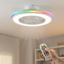 InnovaGoods Nexo 0 cm Deckenventilator Weiß
