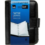 bsb Systemplaner 02-0253 Pocket Classic, schwarz, Softfolie, A7