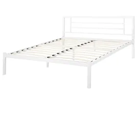 Beliani Cusset 160 x 200 cm Weiß