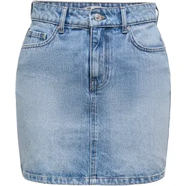 Only Jeansrock Damen Blau 34