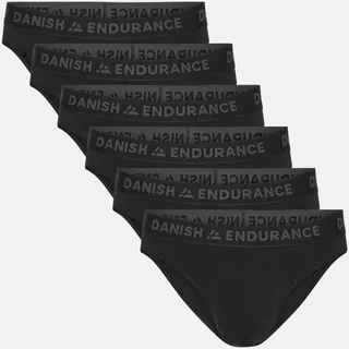 HERREN BAMBUS-UNTERHOSEN - 6-Pack - Schwarz - M