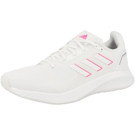adidas Run Falcon 2.0 Damen cloud white/cloud white/screaming pink 37 1/3