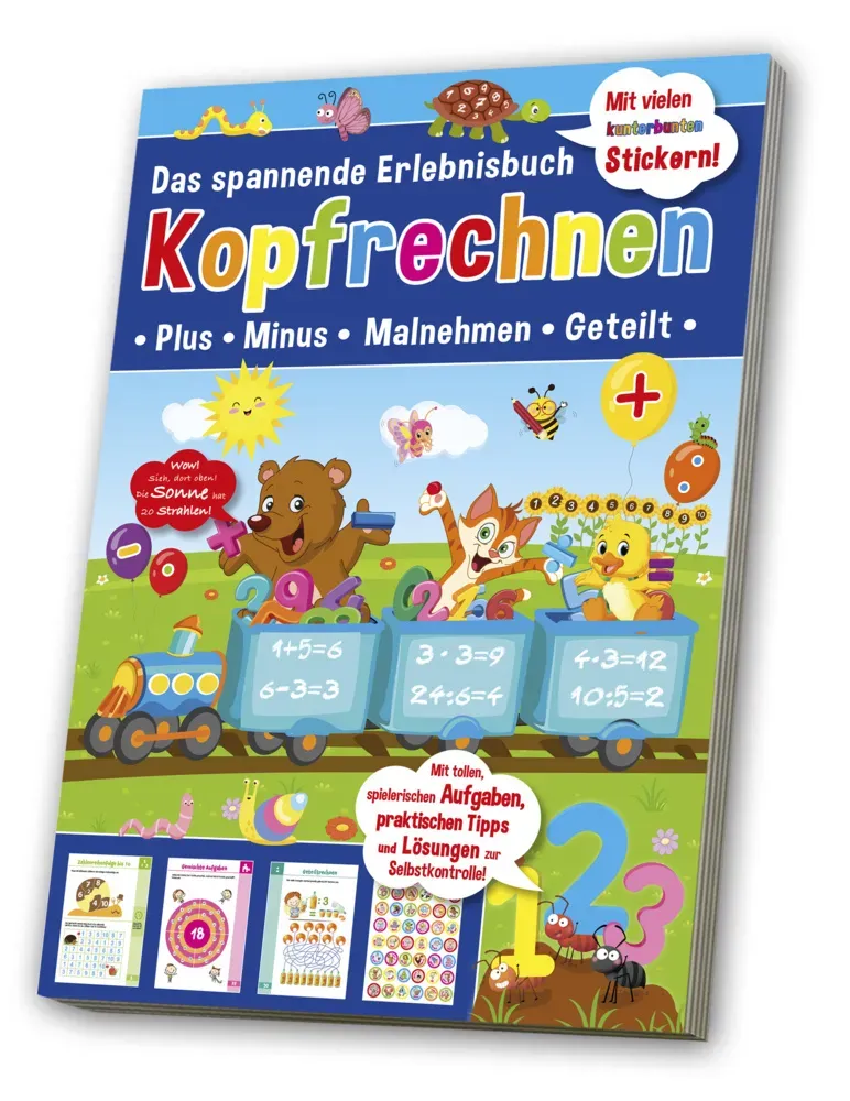 Übungs- & Erlebnisbuch: Kopfrechnen Grundschule  Kartoniert (TB)