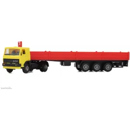 Igra Model Liaz gelb Pritschen-Sattelzug 66618019 H0