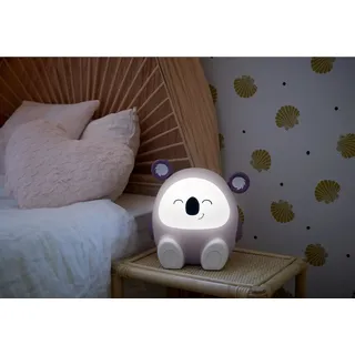 Bigben Interactive Bigben Kids Koala (8 h, Akkubetrieb), Bluetooth Lautsprecher, Violett, Weiss