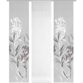 VISION S »3ER SET SEMORA«, (3 St.), HxB: 260x60, Schiebevorhang 3er Set Digitaldruck