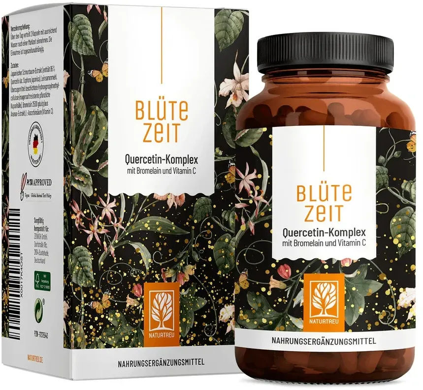 Quercetin-Komplex mit Bromelain - Blütezeit 120 St