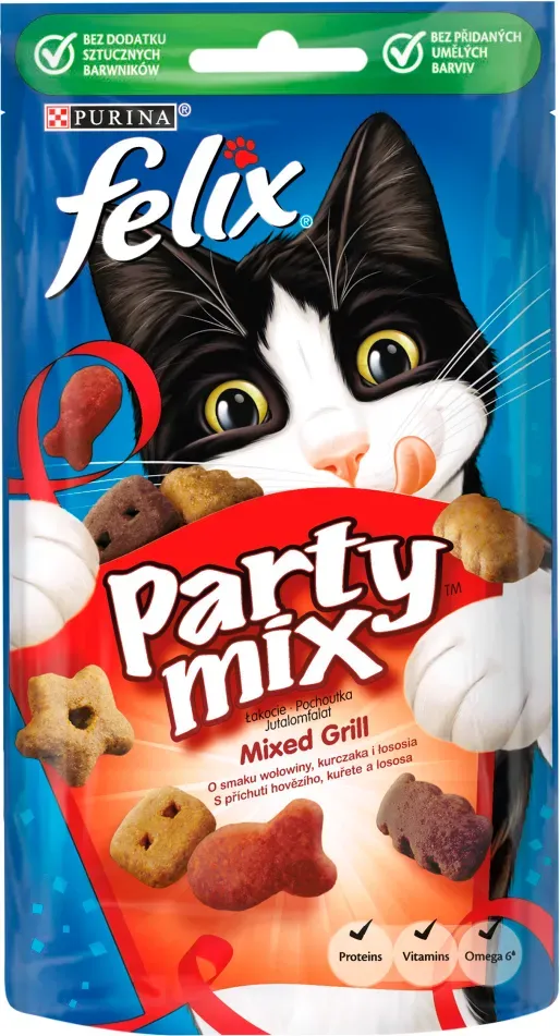 Felix Party Mix Gemischter Grill 60g (Rabatt für Stammkunden 3%)