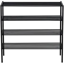 Woood Ferro 85 x 40 x 35 cm schwarz / schwarz