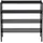 Woood Ferro 85 x 40 x 35 cm schwarz / schwarz
