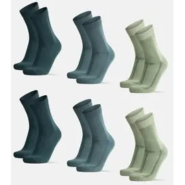 Danish Endurance Bamboo Business Socken 6er Pack Schwarz 43-46