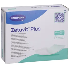 CC Pharma GmbH Zetuvit Plus extrastarke Saugkompr.steril 10x10 cm