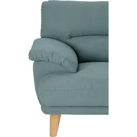 TRENDMANUFAKTUR Polsterecke TRENDMANUFAKTUR "Cecilia, italienisches Designsprache, modern und komfortabel, L-Form", grün (mint), B:280cm H:87cm T:240cm, Sofas, toller Sitzkomfort und bequeme Armlehnen