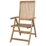 Siena Garden Paleros Klappsessel 60 x 70 x 113 cm natur