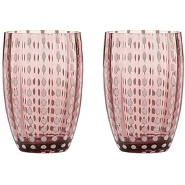 Zafferano Perle Glasbecher 0,32 l 2-tlg.