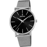 Festina Damen Uhr F20475/4 Armbanduhr silber Ladies Classic D2UF20475/4 - Silber