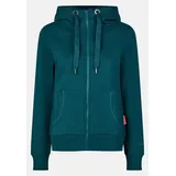 salzhaut Damen Kapuzen-Sweatjacke Sööte - Kapuzenjacke Hoodie Shirtjacke mit Kapuze mit Kordelzug in Dragonfly Größe L - L